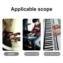 Colorful Keyboard Sticker Set for Beginner Piano Players