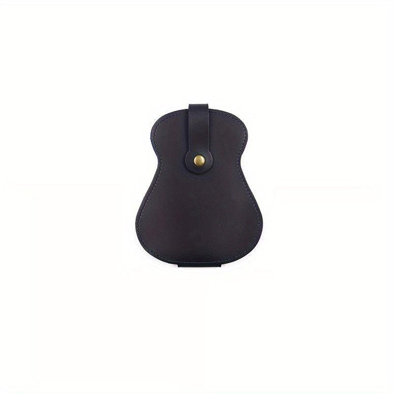 Guitar Storage Bag Wood Grain Retro Style Musical Instrument PU Leather