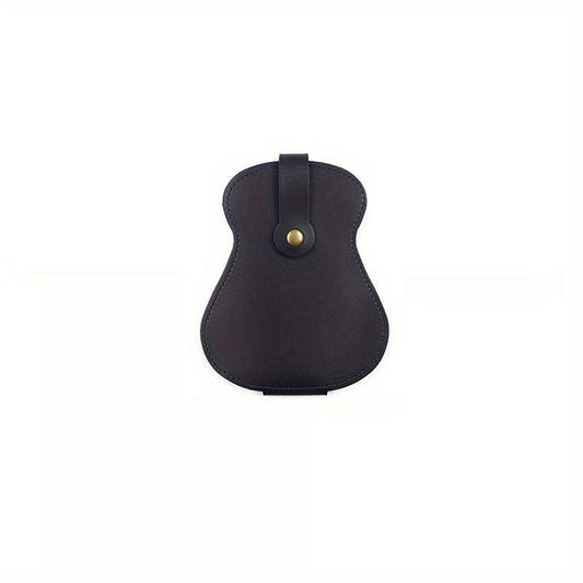 Guitar Storage Bag Wood Grain Retro Style Musical Instrument PU Leather
