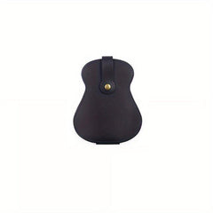 Guitar Storage Bag Wood Grain Retro Style Musical Instrument PU Leather