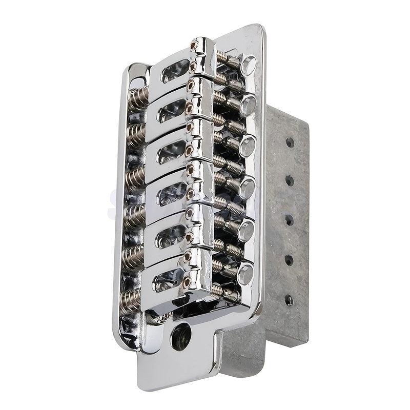 6 String Bridge Saddle Tailpiece for Strat Guitar - Standard Accessories