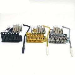 6 String Bridge Saddle Tailpiece for Strat Guitar - Standard Accessories