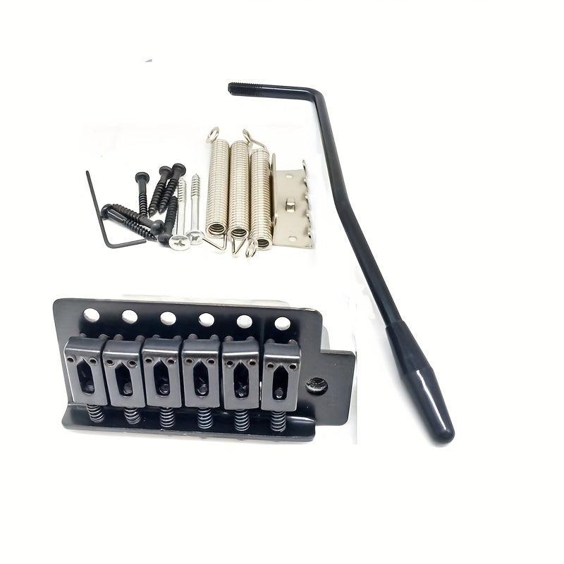 6 String Bridge Saddle Tailpiece for Strat Guitar - Standard Accessories