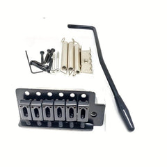 6 String Bridge Saddle Tailpiece for Strat Guitar - Standard Accessories