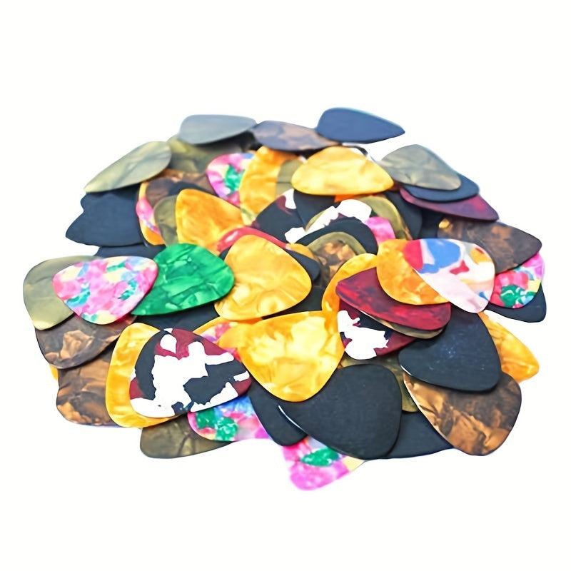 20pcs Colorful Particle Guitar Picks for Guitar Hands