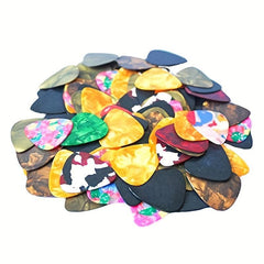 20pcs Colorful Particle Guitar Picks for Guitar Hands