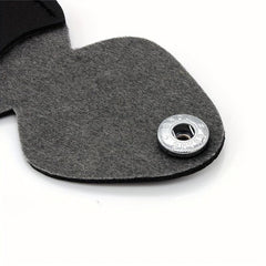 Leather Guitar Pick Bag Clip Keychain
