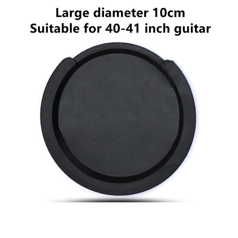 Silicone Sound Hole Cover for Guitar 2 Sizes Reduce Noise Improve Sound