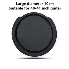 Silicone Sound Hole Cover for Guitar 2 Sizes Reduce Noise Improve Sound
