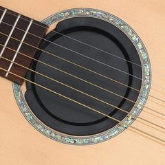 Silicone Sound Hole Cover for Guitar 2 Sizes Reduce Noise Improve Sound