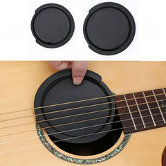 Silicone Sound Hole Cover for Guitar 2 Sizes Reduce Noise Improve Sound