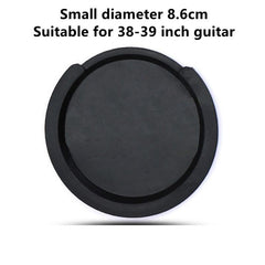 Silicone Sound Hole Cover for Guitar 2 Sizes Reduce Noise Improve Sound
