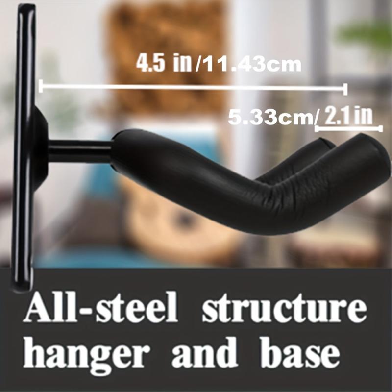Guitar Wall Mount with 4 Picks - Hangers & Holder Stand