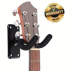 Guitar Wall Mount with 4 Picks - Hangers & Holder Stand