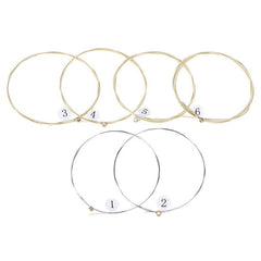 6 pcs Acoustic Guitar Strings for Clear Sound