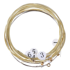 6 pcs Acoustic Guitar Strings for Clear Sound