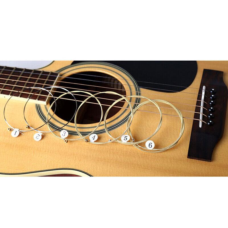 6 pcs Acoustic Guitar Strings for Clear Sound