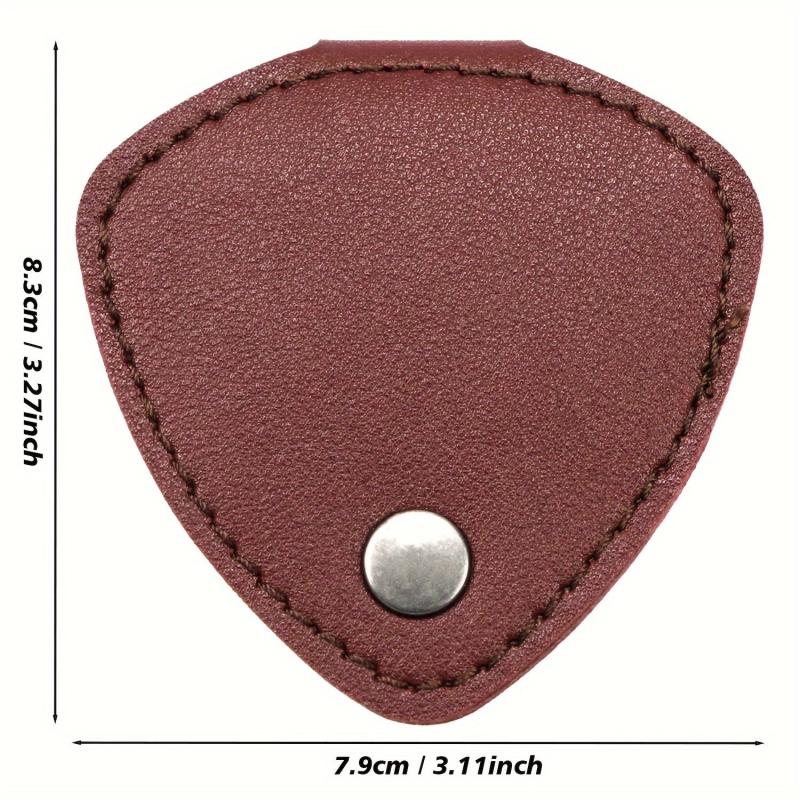 Portable Guitar Plectrum Storage Bag - Holds 6 Plectrums