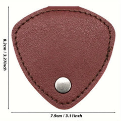 Portable Guitar Plectrum Storage Bag - Holds 6 Plectrums