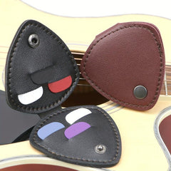 Portable Guitar Plectrum Storage Bag - Holds 6 Plectrums