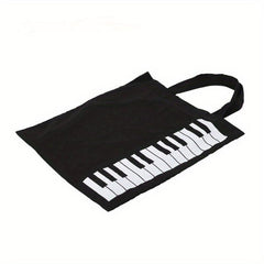 Portable Music Score Bag Keyboard Pattern Musical Bags