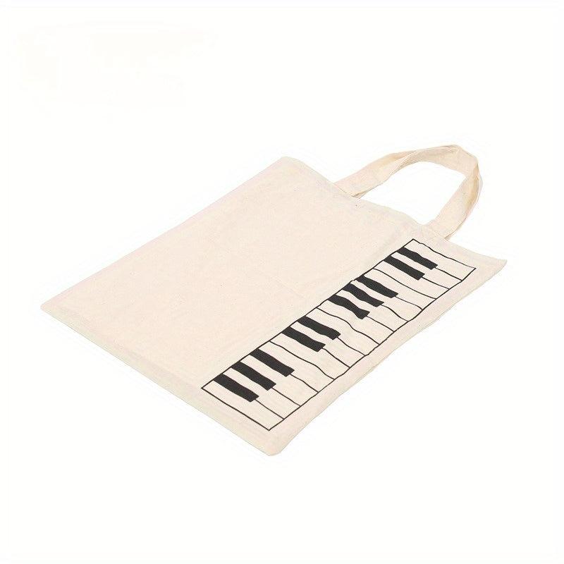Portable Music Score Bag Keyboard Pattern Musical Bags