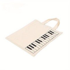 Portable Music Score Bag Keyboard Pattern Musical Bags