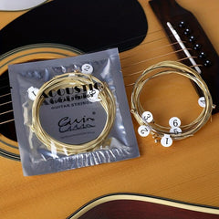 CIVIN Folk Guitar Strings Acoustic Brass Set