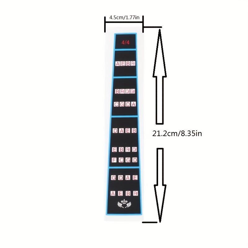 Violin Scale Position Stickers with Easy Guide for 4 4 Violin