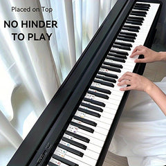 Piano Electronic Organ Silicone Keyboard Sticker Beginner Guide 88 Keys