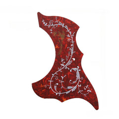 Folk Acoustic Guitar Pick Guard Soft Scratch Plate Self adhesive Sticker
