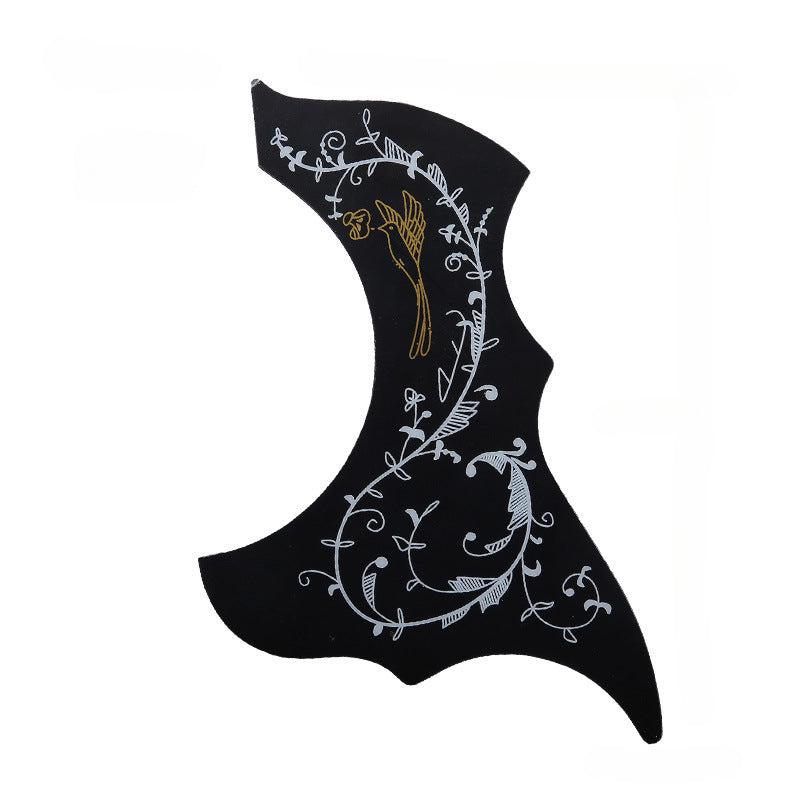 Folk Acoustic Guitar Pick Guard Soft Scratch Plate Self adhesive Sticker