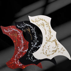 Folk Acoustic Guitar Pick Guard Soft Scratch Plate Self adhesive Sticker