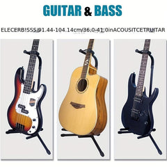 Foldable Adjustable Guitar Stand