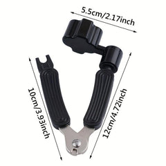 Guitar String Winder 3 IN 1 String Peg Winder String Cutter Pin Puller