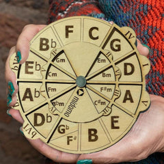 Round Music Melody Tools Music Learning Wooden Log Instrument Tools