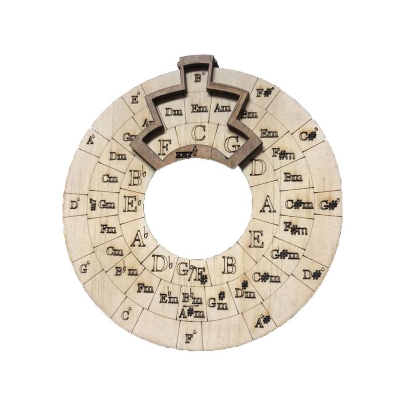 Round Music Melody Tools Music Learning Wooden Log Instrument Tools