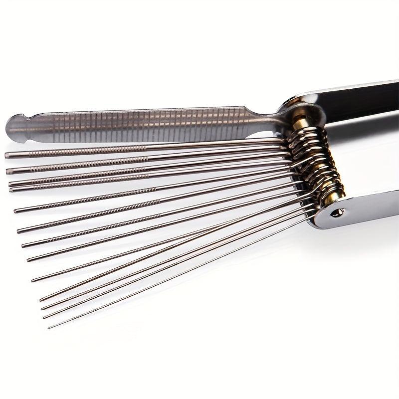 Portable Guitar Repair Tool Set - Steel Luthier Kit for Nut Slotting & Filing