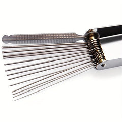 Portable Guitar Repair Tool Set - Steel Luthier Kit for Nut Slotting & Filing