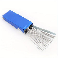 Portable Guitar Repair Tool Set - Steel Luthier Kit for Nut Slotting & Filing
