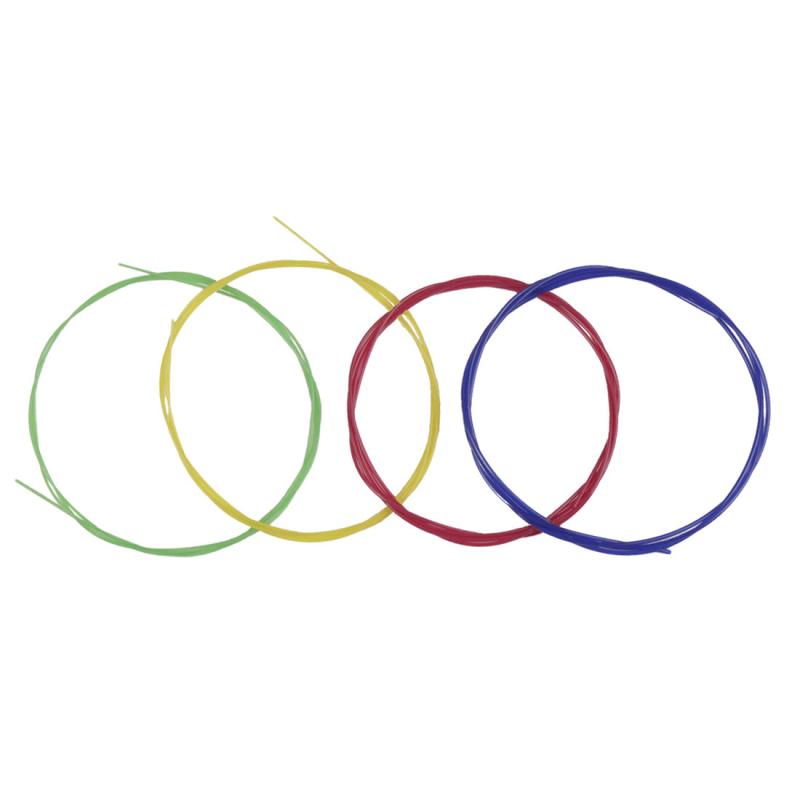 Colorful Nylon Ukulele Strings 4 String Hawaii Guitar Replacement Parts