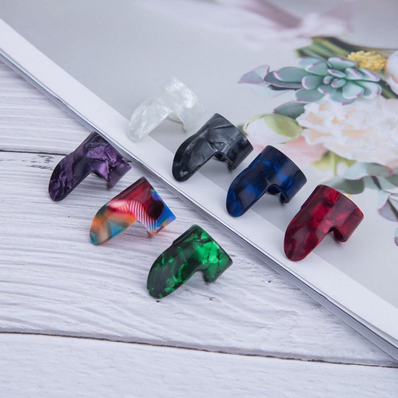 5pcs Guitar Picks Rings Thumb Pick Finger Nail Plectrums Set Guitar Accessories