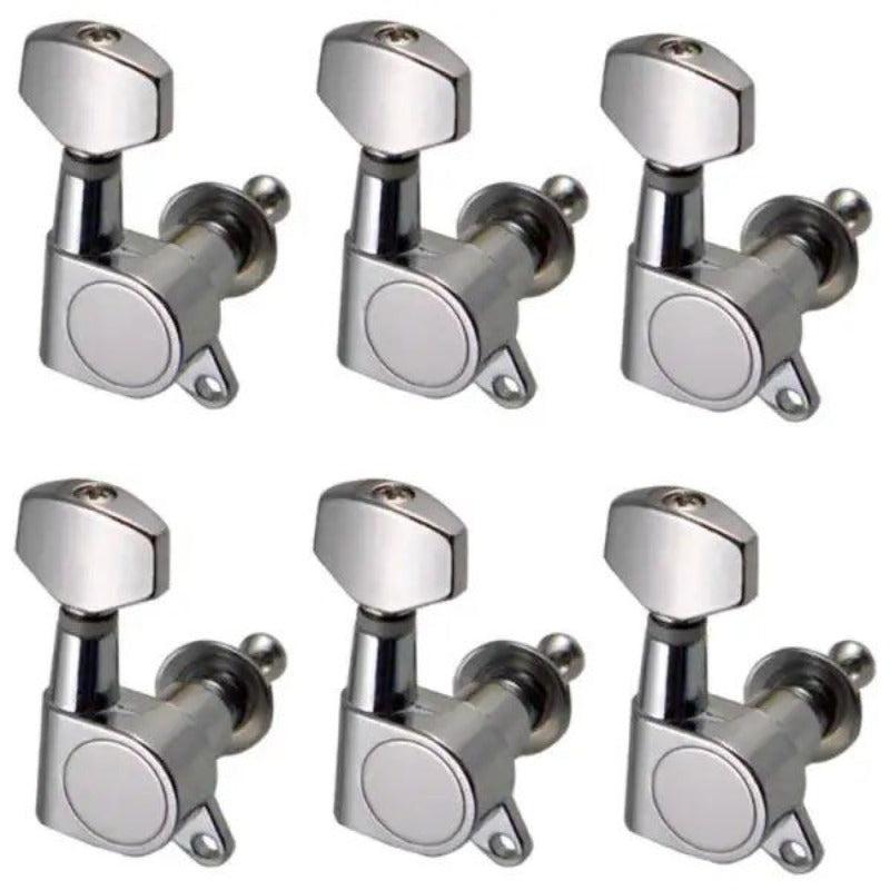 6Pcs Guitar String Tuning Pegs Closed Tuner Machine Heads