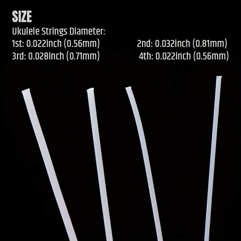 AHAJII Nylon Strings for Ukulele Beginners