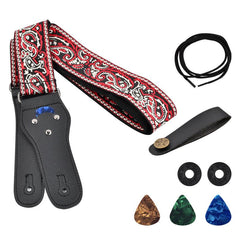 Guitar Strap Adjustable Length With Accessories In Random