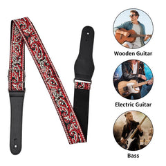 Guitar Strap Adjustable Length With Accessories In Random