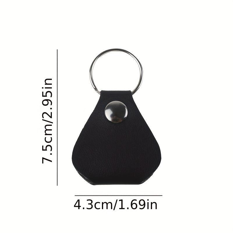 3pcs Guitar Pick Case Red Finger Pick Box Folk Acoustic Guitar Picks Holder