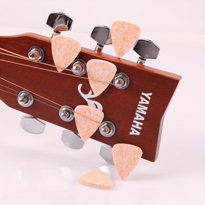 Ukulele Picks Stretch Piece Small Guitar Special Wool Picks For Ukulele