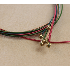 Rainbow Colorful Acoustic Guitar String Set