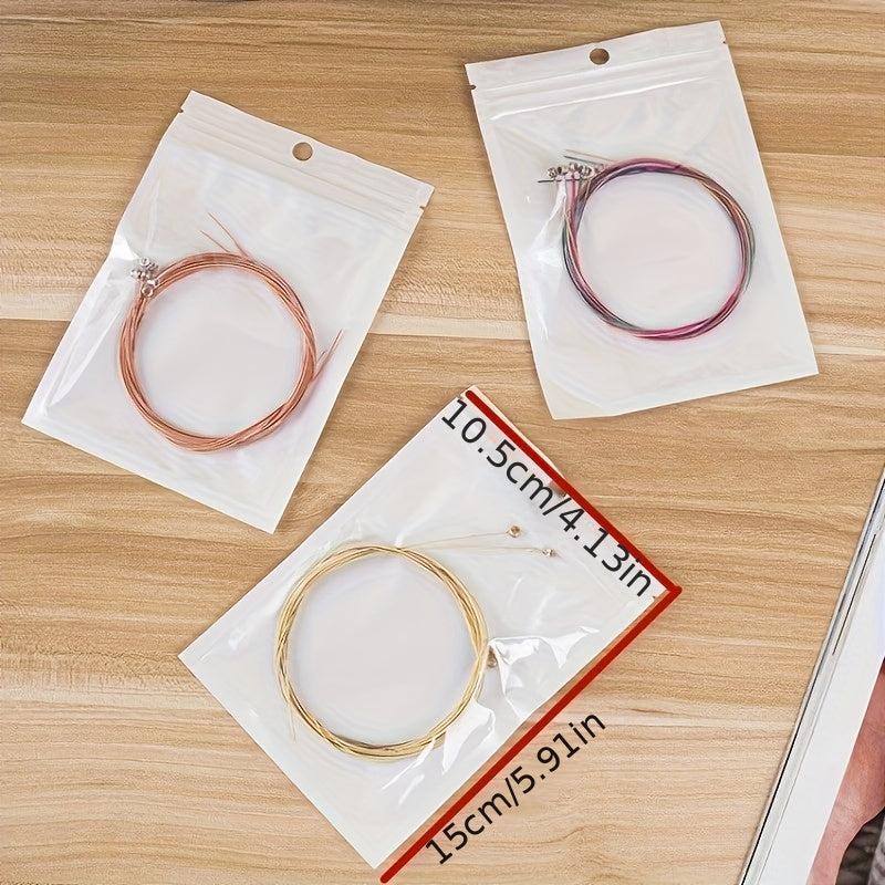 Rainbow Colorful Acoustic Guitar String Set